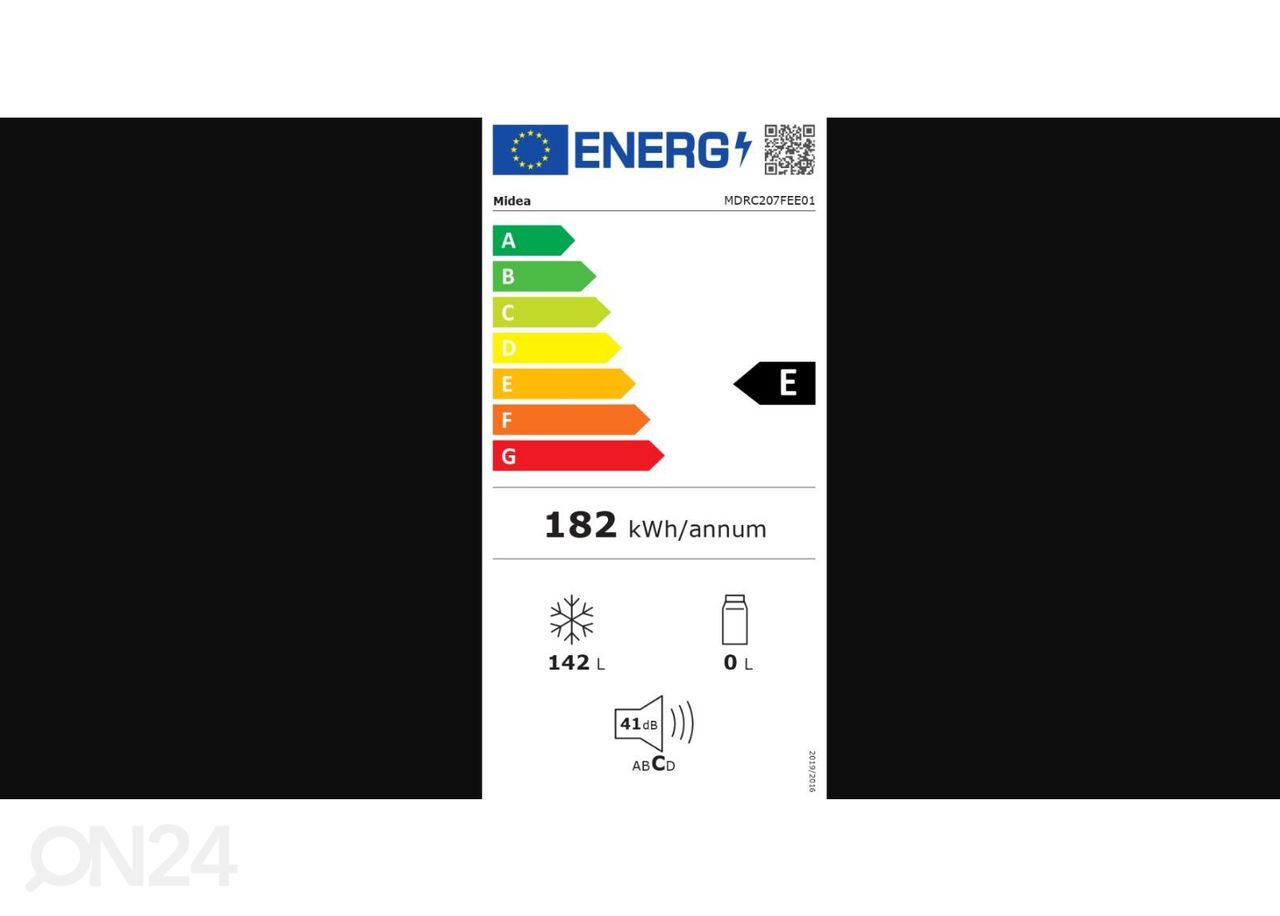 Arkkupakastin Midea MDRC207FEE01 kuvasuurennos