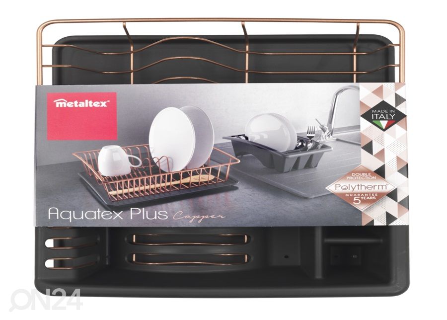 Astiankuivausteline Aquatex Plus Copper kuvasuurennos
