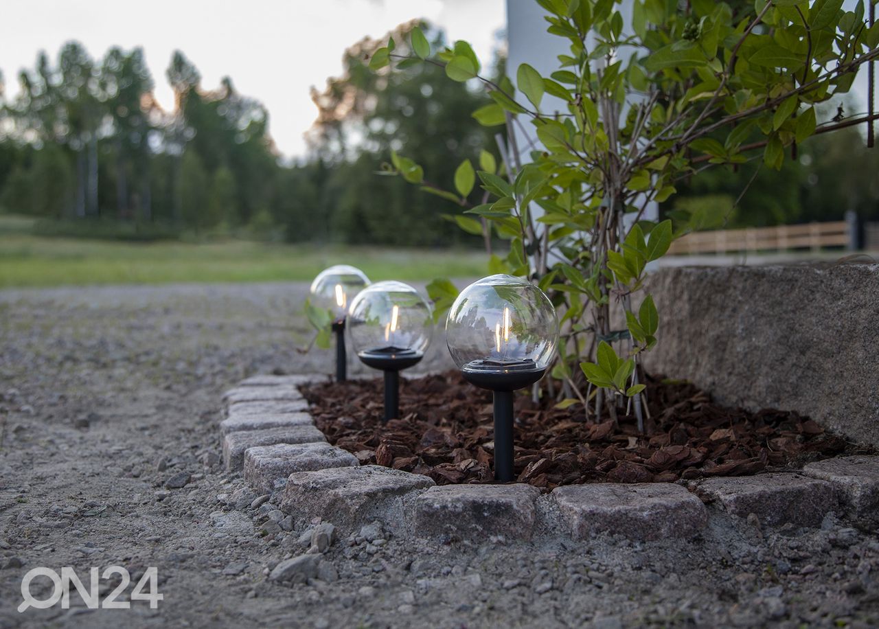 Aurinkokennovalaisimet Globe 3 kpl kuvasuurennos