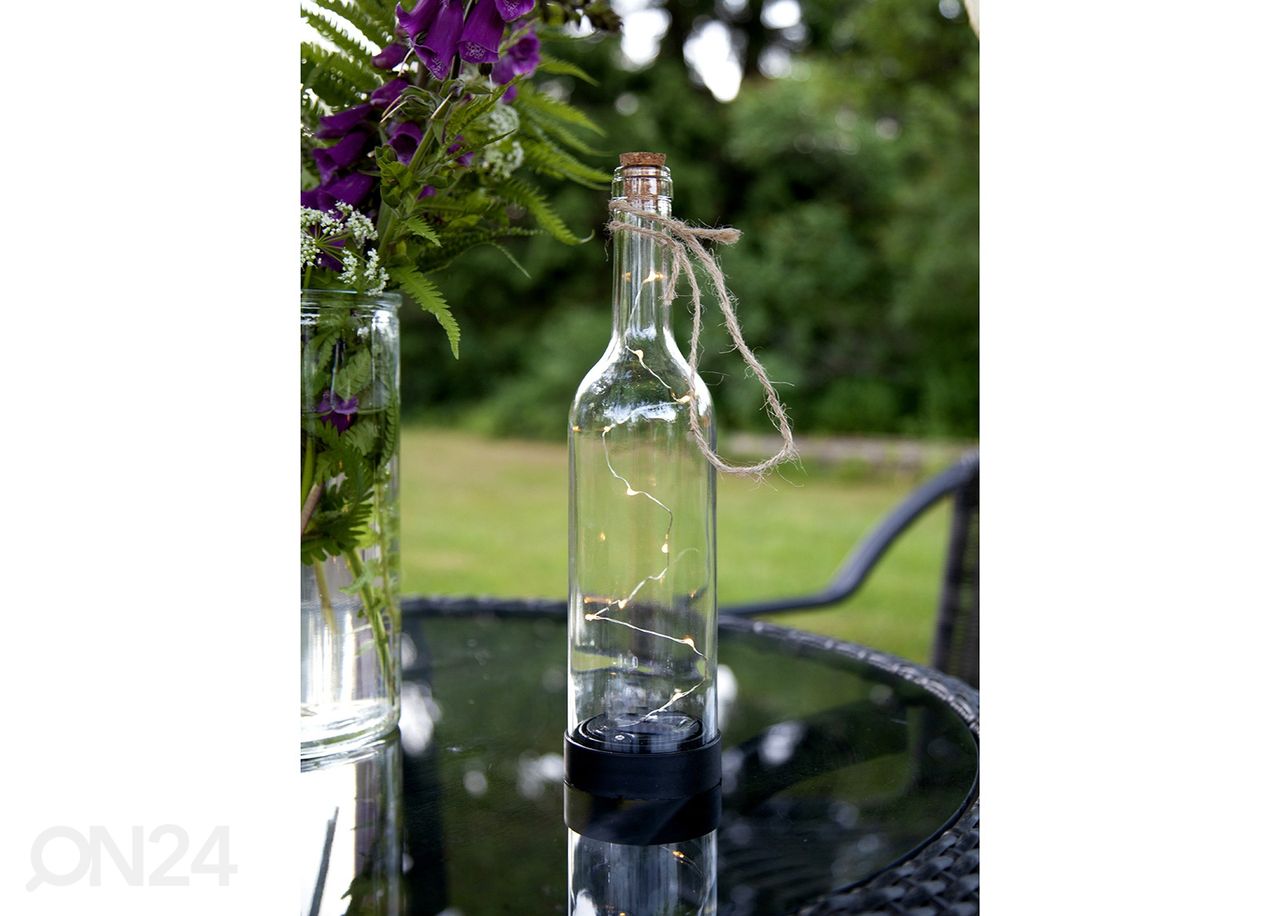 aurinkokennovalaisin Bottle kuvasuurennos
