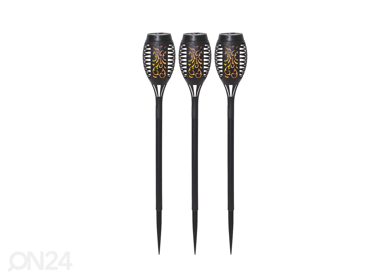 Aurinkokennovalaisin Flame, 3 kpl kuvasuurennos