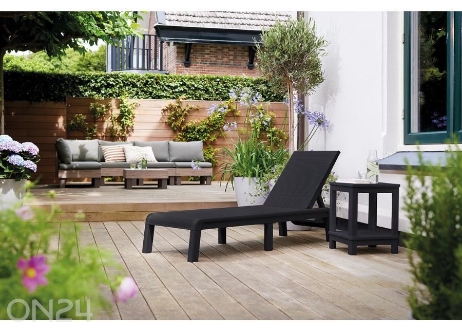 Aurinkotuoli Keter Mallorca Sunlounger, grafiitti kuvasuurennos