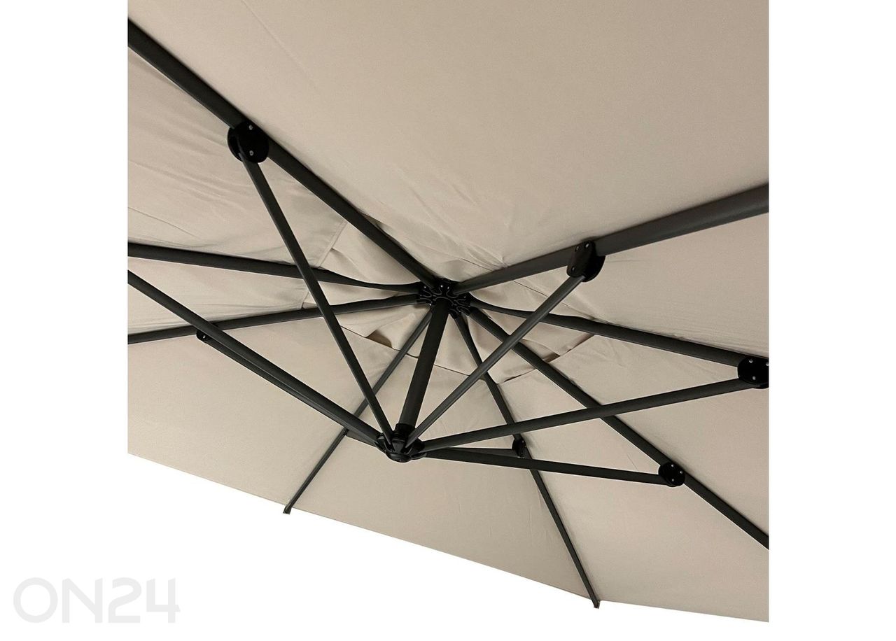 Aurinkovarjo Beijing 3x3 m kuvasuurennos