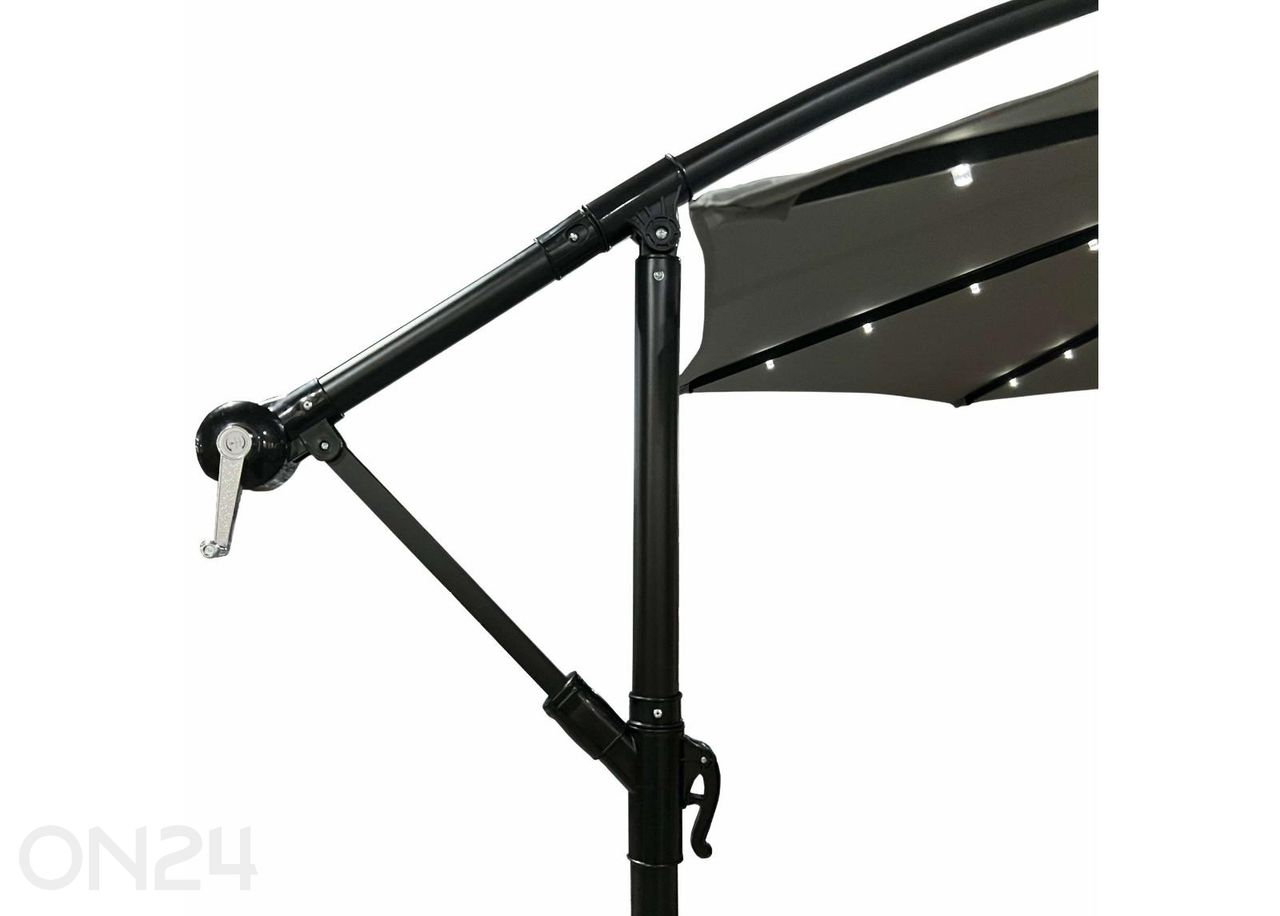 Aurinkovarjo Milin + LED Ø 3 m kuvasuurennos