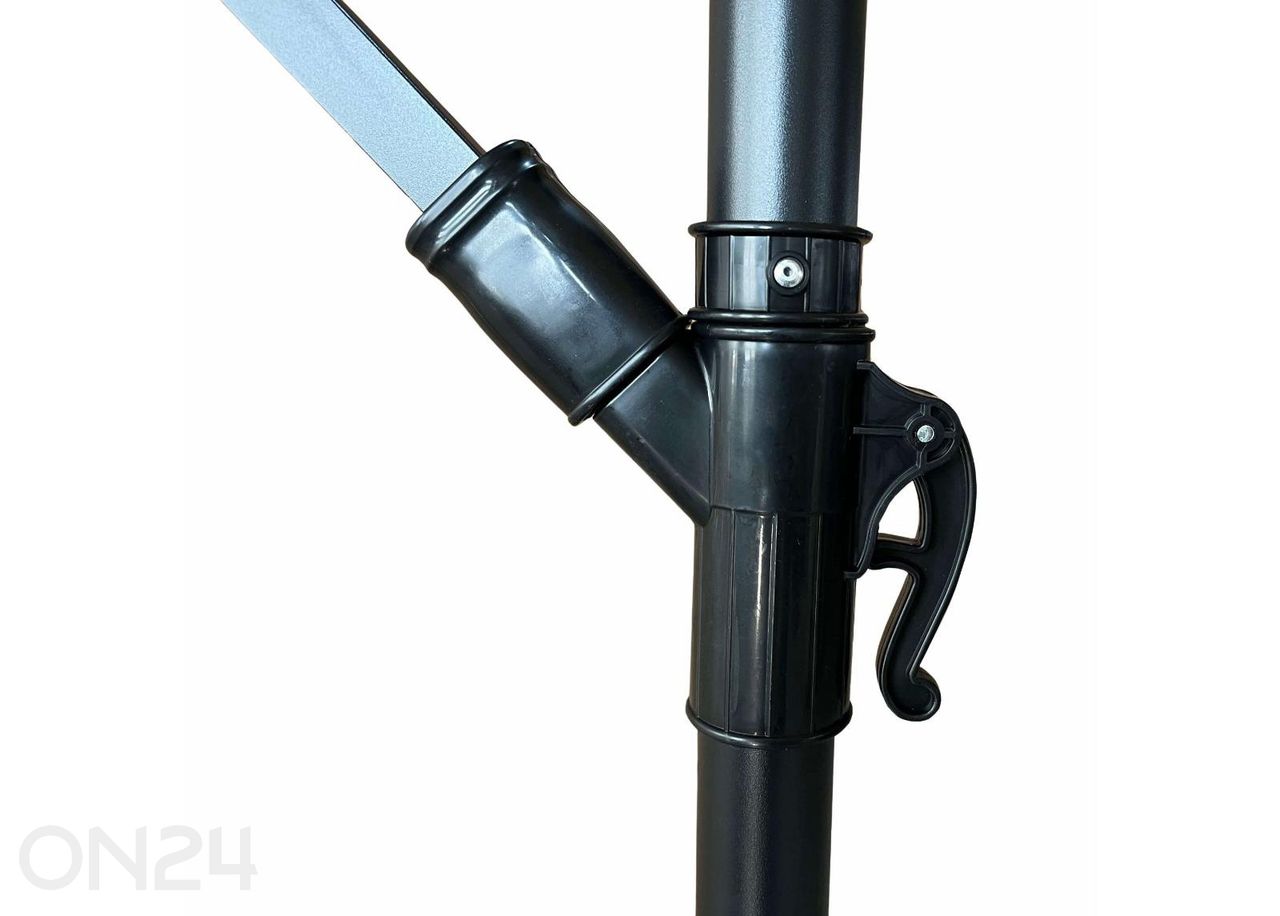 Aurinkovarjo Milin + LED Ø 3 m kuvasuurennos