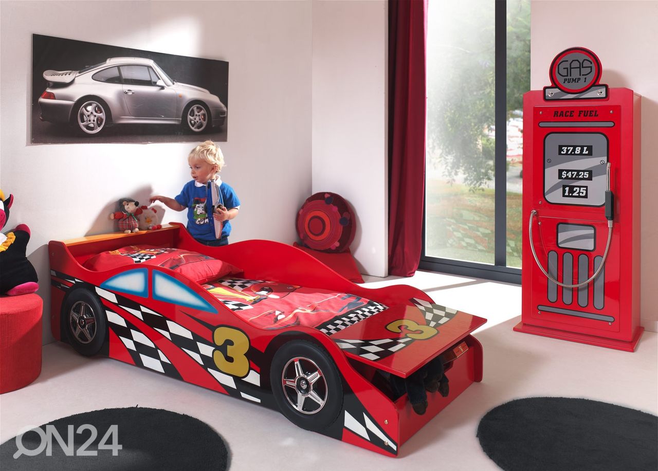 Autosänky RACE CAR 70x140 cm kuvasuurennos