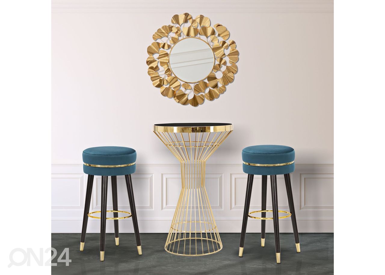 Baarijakkara Pariisi, sinivihreä kuvasuurennos