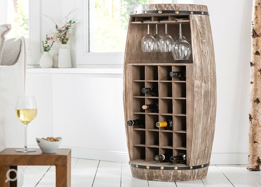 Baaripöytä / viinipulloteline Bodega kuvasuurennos