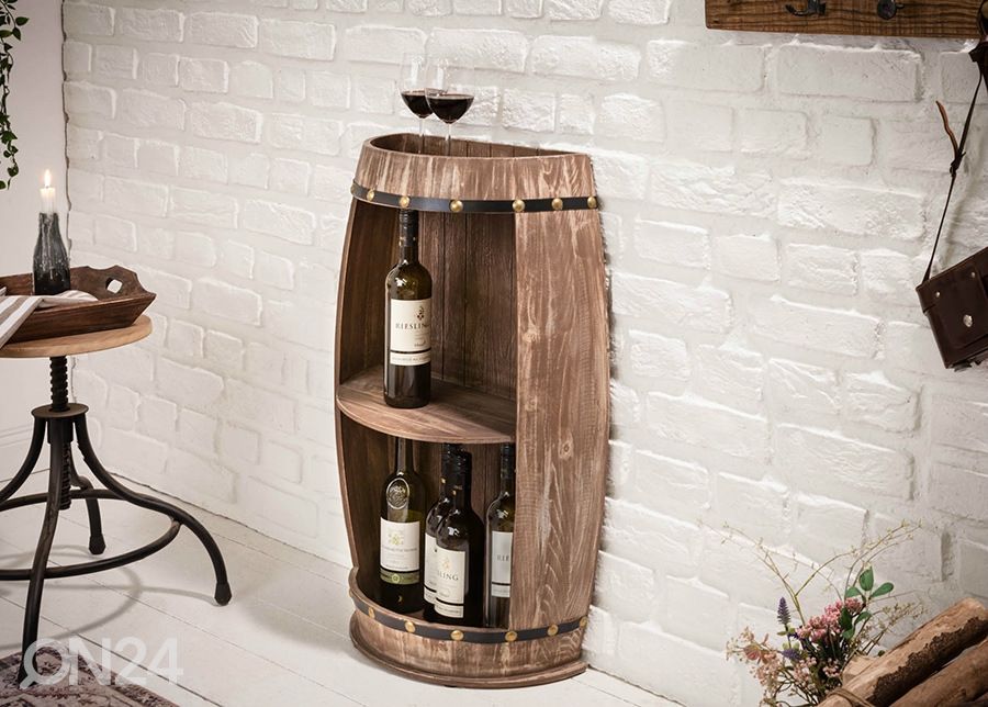 Baaripöytä / viinipulloteline Bodega kuvasuurennos