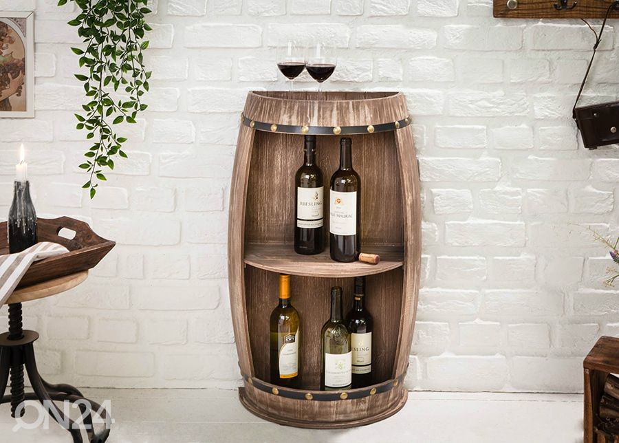 Baaripöytä / viinipulloteline Bodega kuvasuurennos