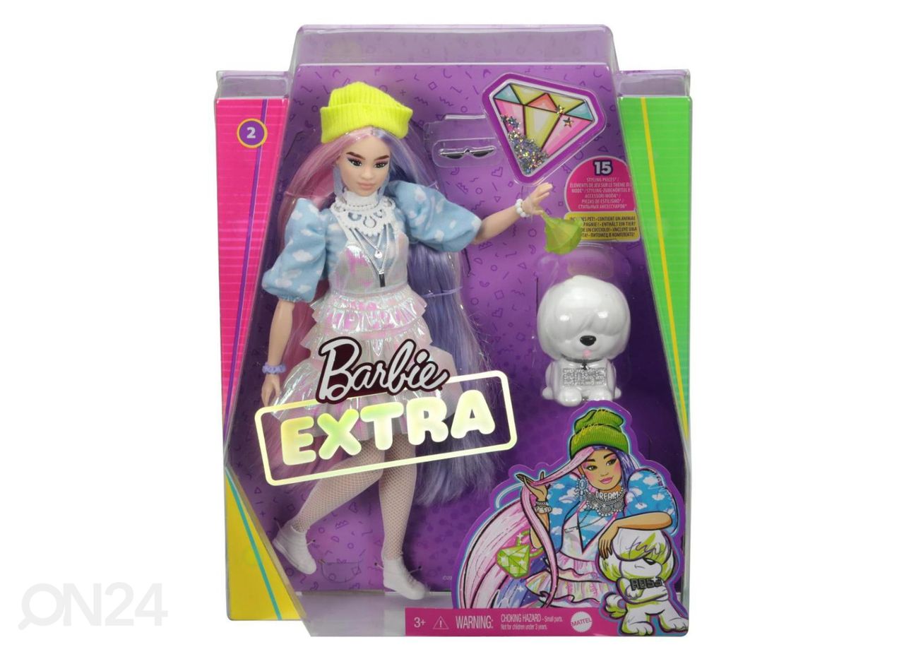 Barbie® Extra Doll hatulla kuvasuurennos