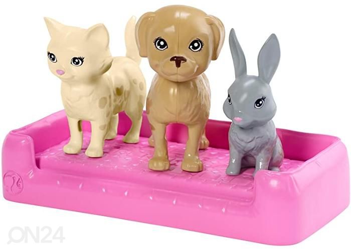 Barbie® Play'N 'Wash nukke ja lemmikit kuvasuurennos