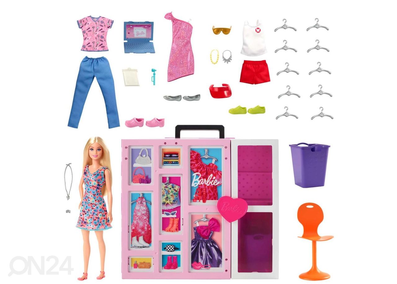 Barbie pop-up vaatekaappi kuvasuurennos