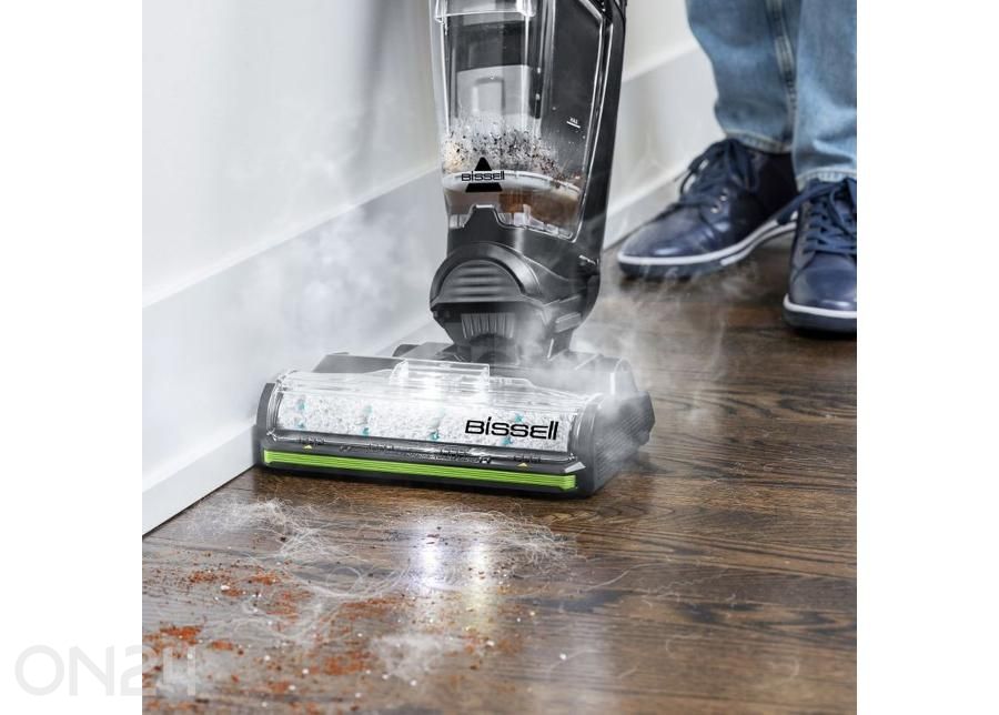 Bissell 3-in-1 märkä- ja kuiva lattianpuhdistin Crosswave HydroSteam Pet Pro 3528N höyrytoiminnolla kuvasuurennos