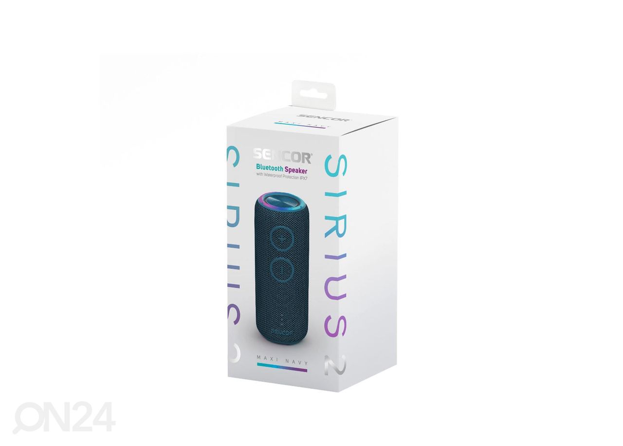 Bluetooth kaiutin Sencor SIRIUS2NAVY kuvasuurennos