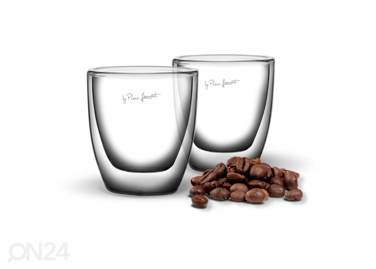 Borosilikaatti espressolasit Vaso Lamart, 2 kpl kuvasuurennos