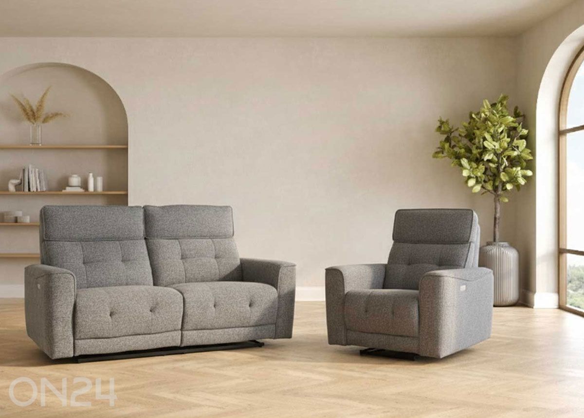 Bosco Recliner 2-istuttava sohva kuvasuurennos