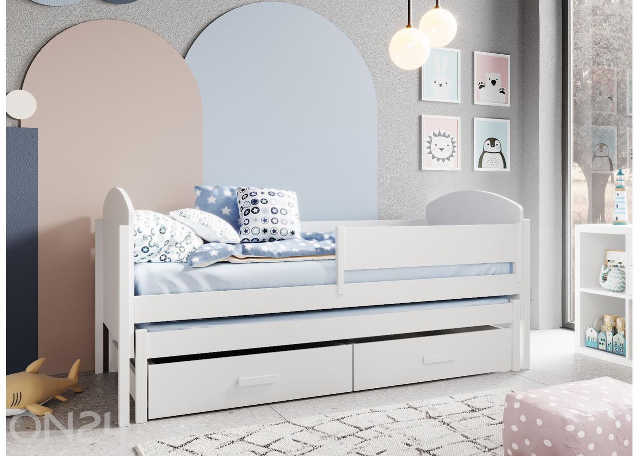 ChatGPT ütles: Lasten sänky OLEN vetolaatikolla, koko 80x180 cm kuvasuurennos