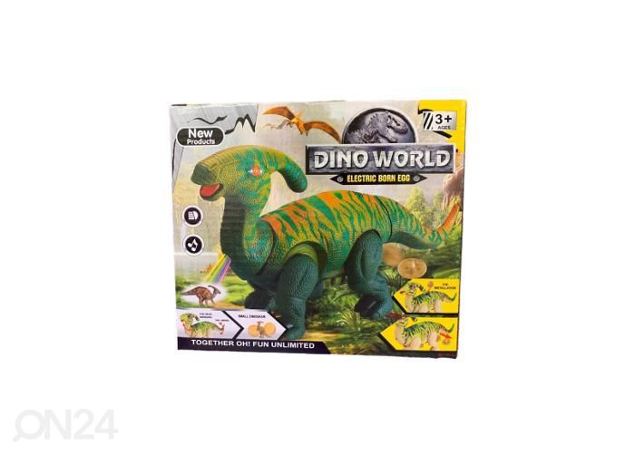 Dinosaurus äänellä ja valoilla kuvasuurennos