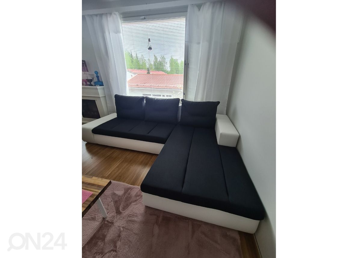 Divaanivuodesohva vuodevaatelaatikolla Detroit kuvasuurennos