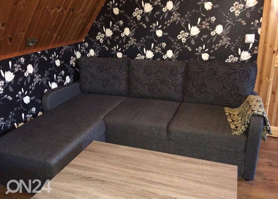 Divaanivuodesohva vuodevaatelaatikolla Karet XL 216 cm kuvasuurennos