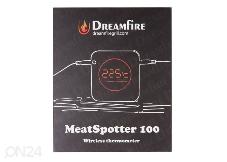 Dreamfire® Meatspotter 100 Bluetooth-lämpömittari kahdella anturilla kuvasuurennos
