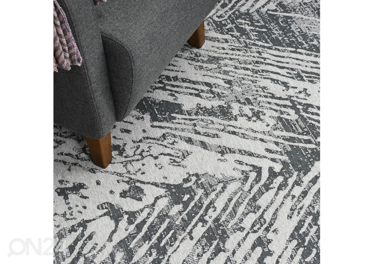 Easy Care matto Alexa harmaa 160x230 cm kuvasuurennos