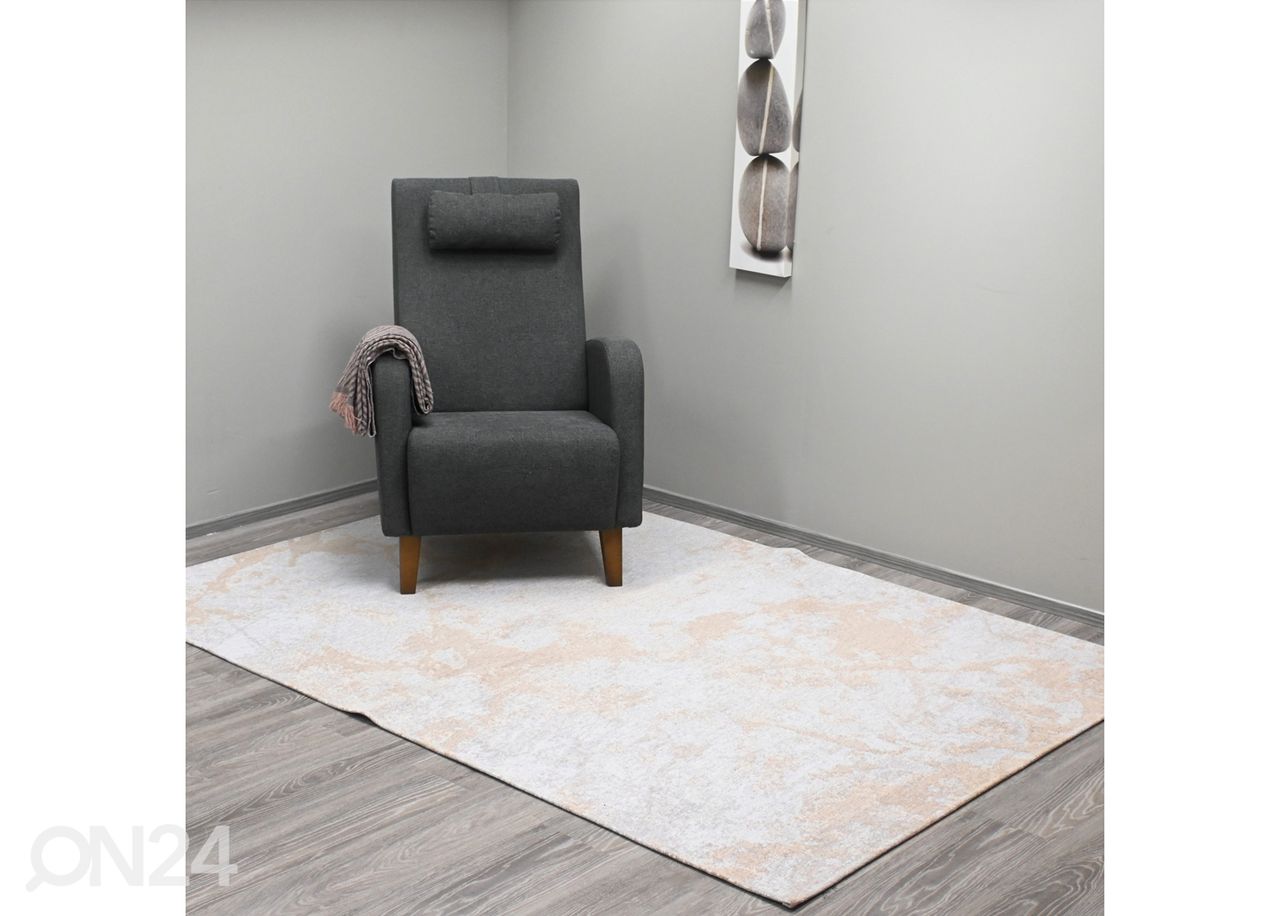 Easy Care matto Carissa vaaleanharmaa 200x290 cm kuvasuurennos
