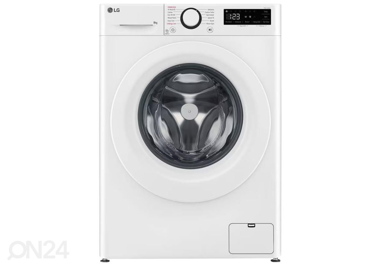 Edestä täytettävä pesukone LG F2WR508SWW kuvasuurennos