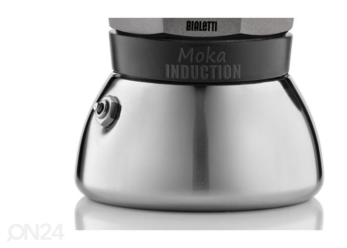 Espressokannu Bialetti Moka 9 kupilliselle antrasiittiharmaa kuvasuurennos