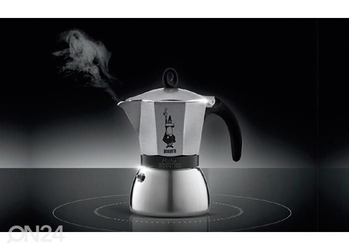 Espressokannu Bialetti Moka 9 kupilliselle antrasiittiharmaa kuvasuurennos