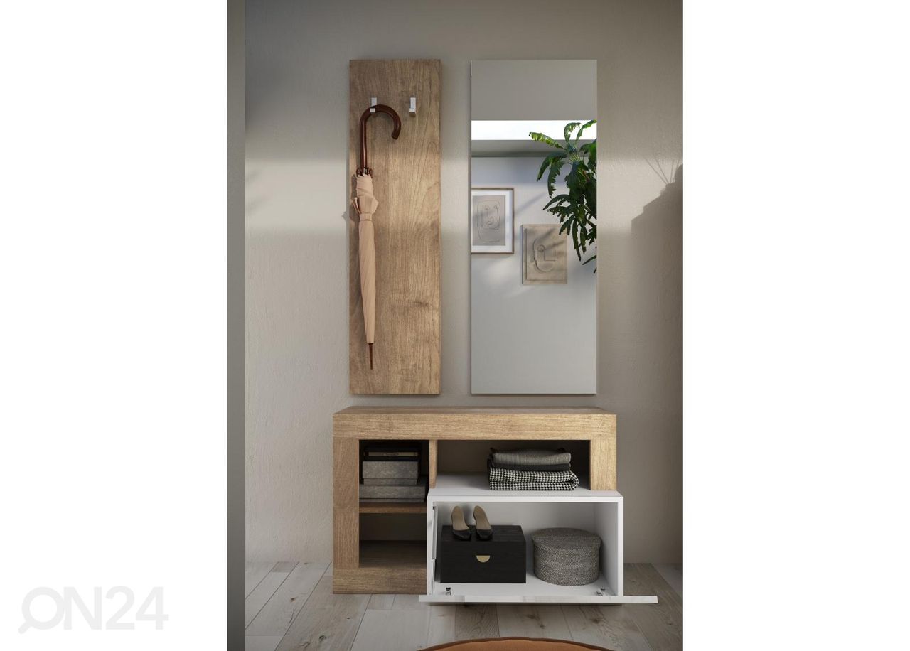 Eteiskaluste Hamburg 91 cm kuvasuurennos