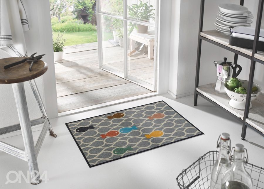 Eteismatto Fishpond 50x75 cm kuvasuurennos