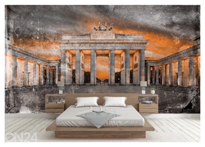 Fleece-kuvatapetti Art Mural Brandenburg Gate 368x254 cm kuvasuurennos