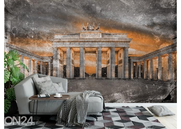 Fleece-kuvatapetti Art Mural Brandenburg Gate 368x254 cm kuvasuurennos