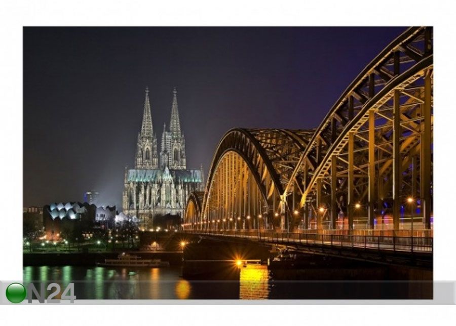 Fleece-kuvatapetti COLOGNE CATHEDRAL kuvasuurennos