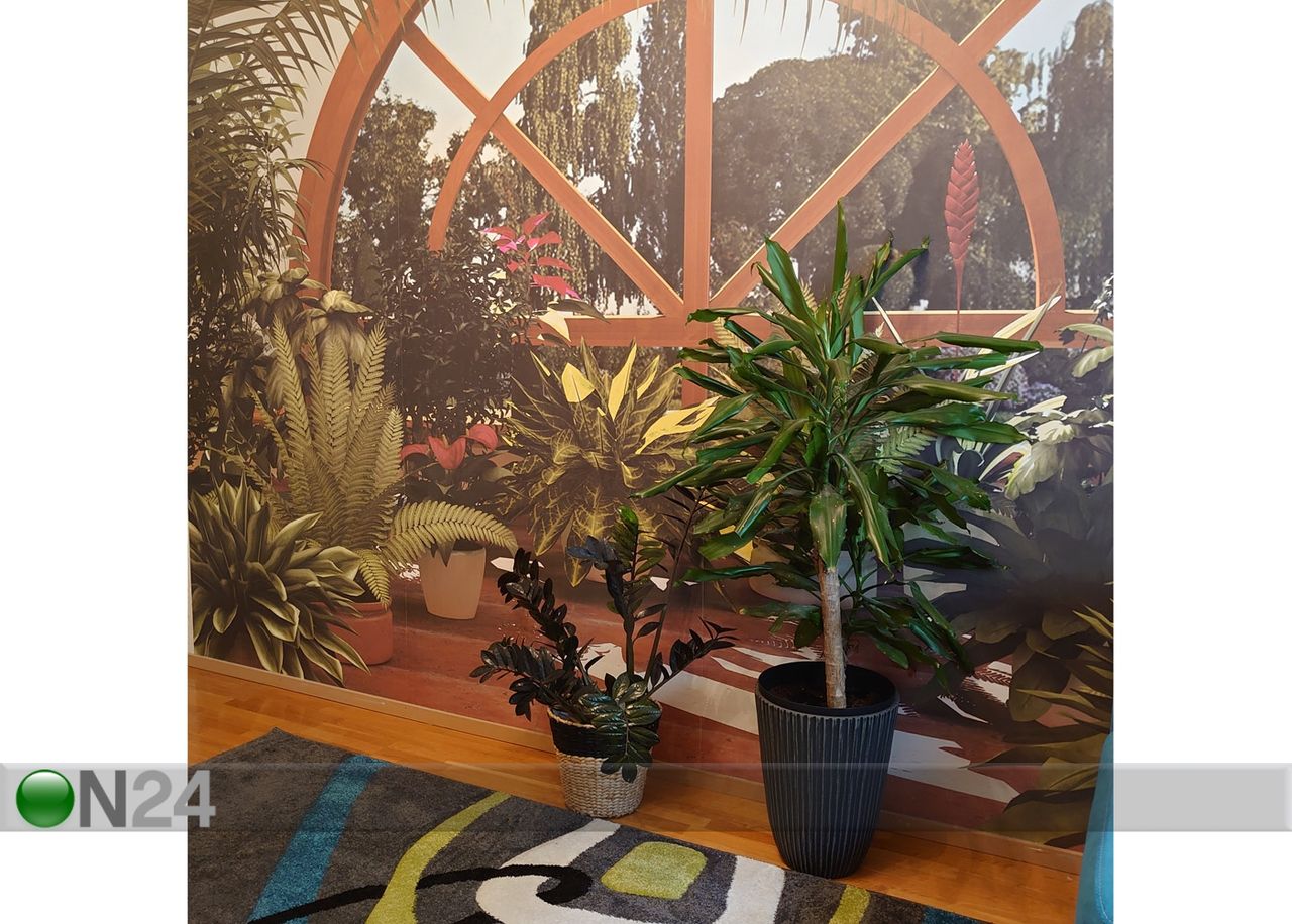 Fleece kuvatapetti CONSERVATORY 360x270 cm kuvasuurennos