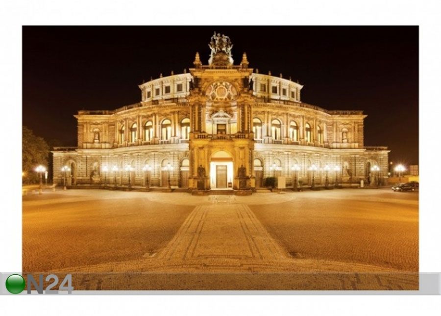 Fleece-kuvatapetti DRESDEN OPERA HOUSE kuvasuurennos