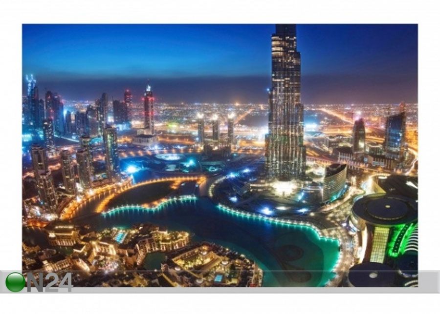 Fleece-kuvatapetti DUBAI MARINA kuvasuurennos