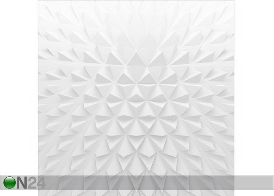 Fleece-kuvatapetti Geometric Pattern 3D Effect kuvasuurennos