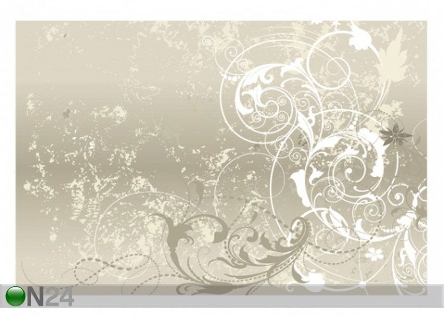 Fleece-kuvatapetti Nacre Ornament Design kuvasuurennos