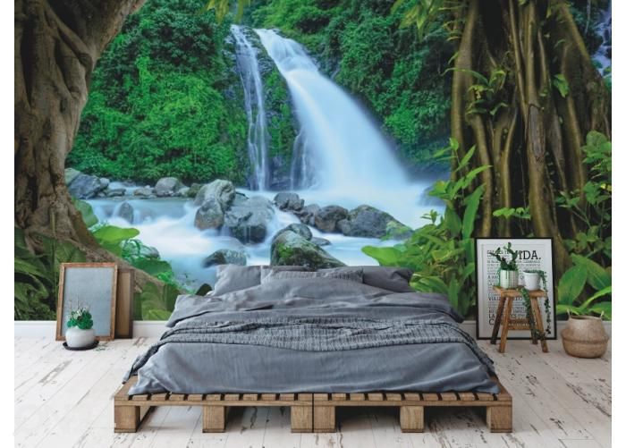 Fleece kuvatapetti Nepal Jungle 416x290 cm kuvasuurennos