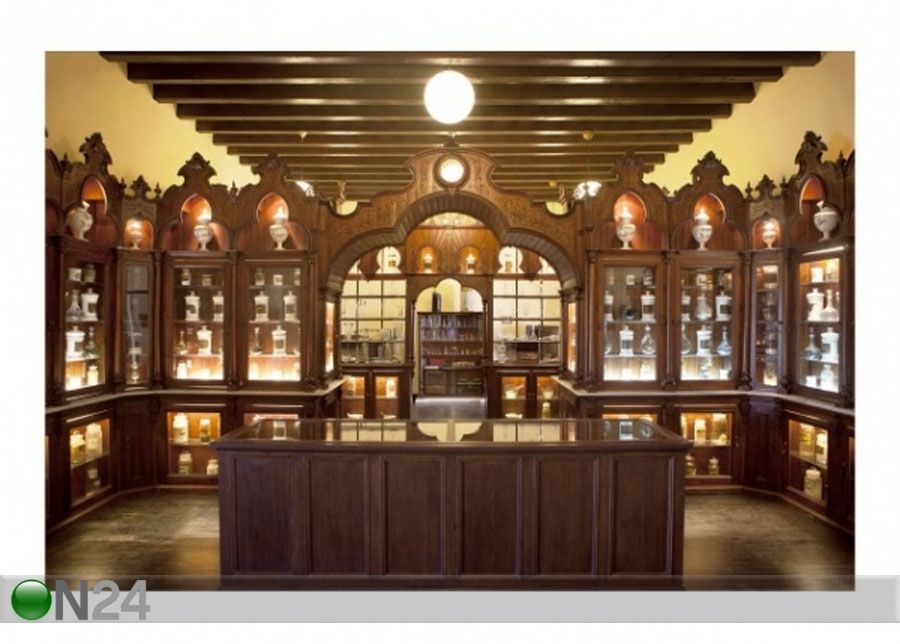 Fleece-kuvatapetti Old Spanish Pharmacy kuvasuurennos