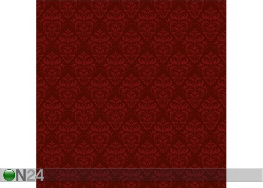 Fleece-kuvatapetti Red French Baroque kuvasuurennos