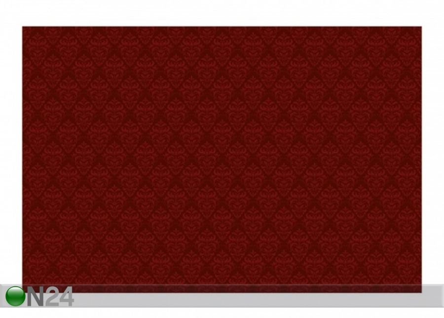 Fleece-kuvatapetti Red French Baroque kuvasuurennos