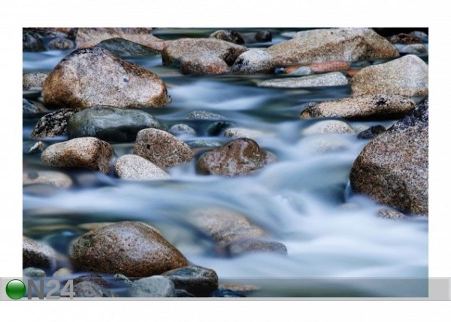 Fleece-kuvatapetti RIVER IN CANADA kuvasuurennos