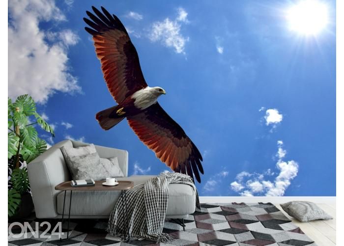 Fleece-kuvatapetti Sea Eagle 416x290 cm kuvasuurennos