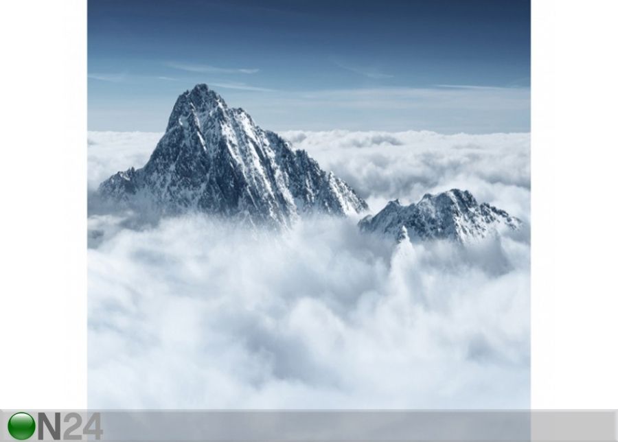 Fleece-kuvatapetti THE ALPS ABOVE THE CLOUDS kuvasuurennos