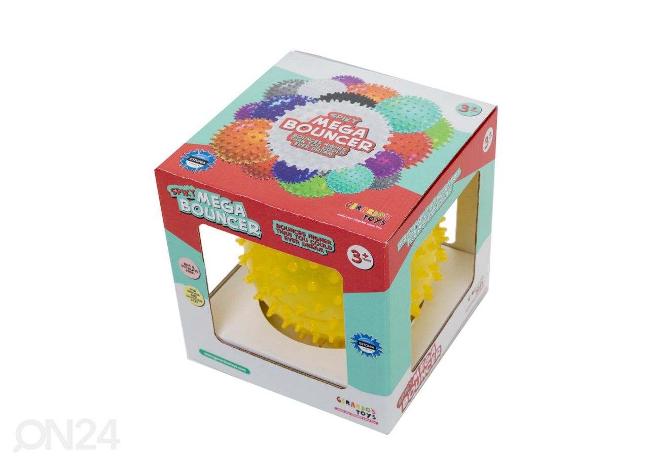 Gerardo's Toys Nagadega mega pomppupallo laatikossa 18 cm kuvasuurennos