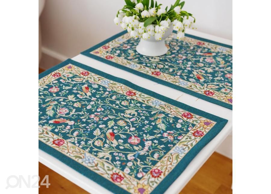Gobeliinikankainen pöytätabletti Neem 37 x 49 cm kuvasuurennos